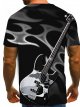 Men's Geometric 3D Graphic Plus Size