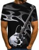 Men's Geometric 3D Graphic Plus Size