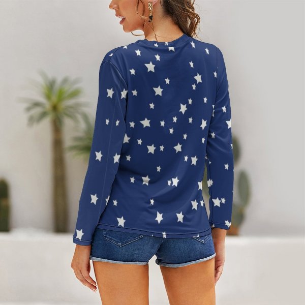 Wide crew neck pullover T-shirt NZ130