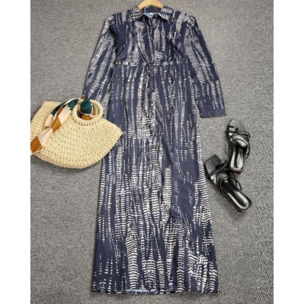 Printed Maxi Dress