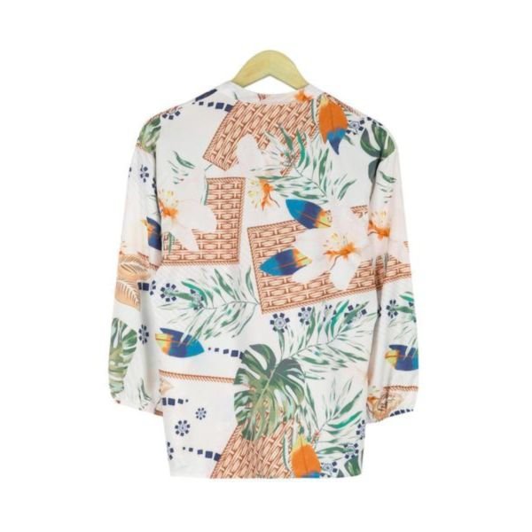 Attractive Printed 3/4 Sleeve Shirt